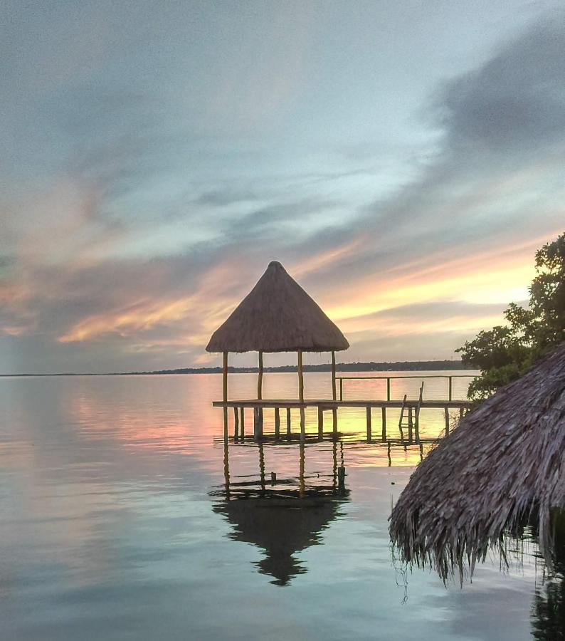 Agave-Blue Hotel Bacalar Kültér fotó
