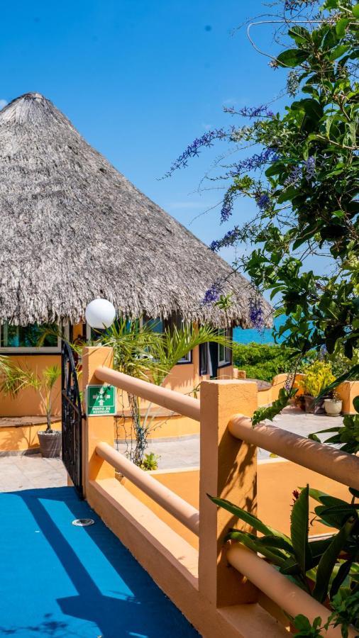Agave-Blue Hotel Bacalar Kültér fotó