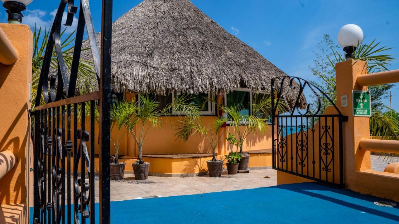 Agave-Blue Hotel Bacalar Kültér fotó